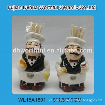 Chef decro series ceramic toothpick holder